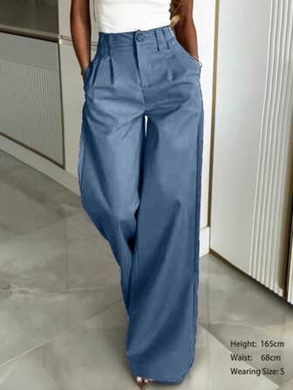Shein Casual Wide Leg Pants